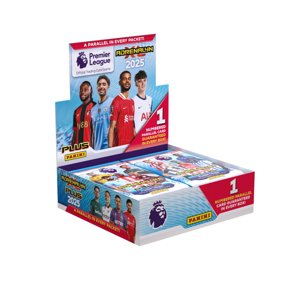 Panini Adrenalyn XL PLUS 2024/25 Premier League Cards sealed box Panini Adrenalyn XL PLUS 2024/25 Premier League Cards sealed box